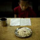 Offering Food to Monks and Nuns